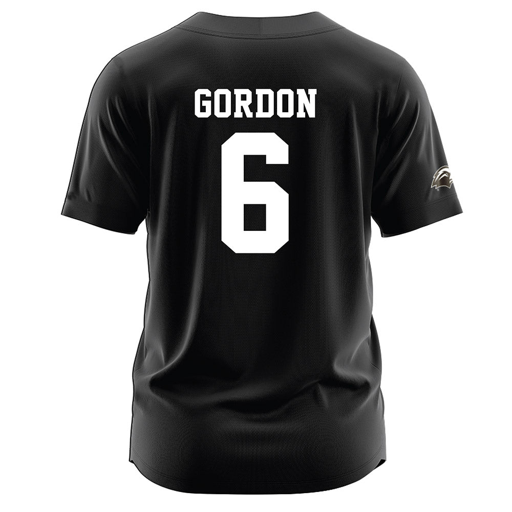 Southern Miss - NCAA Softball : Kinsley Gordon - Black Jersey-1
