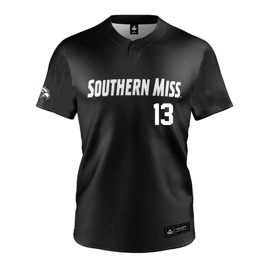 Southern Miss - NCAA Softball : Jana Lee - Black Jersey-0