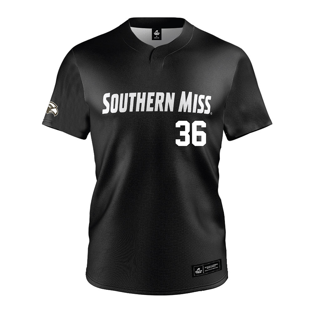 Southern Miss - NCAA Softball : Abigail Morgan - Black Jersey-0
