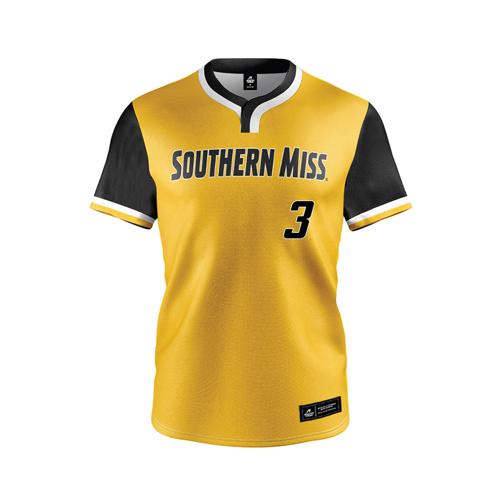  - NCAA Softball : Chloe Miller - Gold Jersey-0