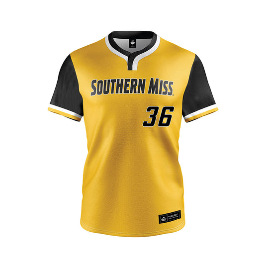 Southern Miss - NCAA Softball : Abigail Morgan - Gold Jersey-0