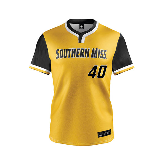 Southern Miss - NCAA Softball : Kayce Bennett - Gold Jersey