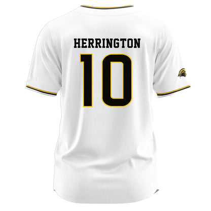 Southern Miss - NCAA Softball : Natalie Herrington - White Jersey-1