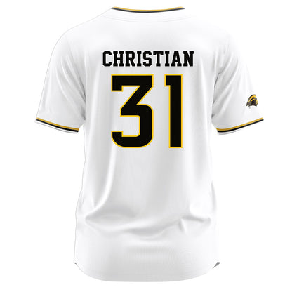 Southern Miss - NCAA Softball : Hannah Christian - White Jersey-1