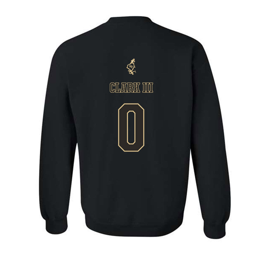 Wake Forest - NCAA Football : Ty Clark III - Crewneck Sweatshirt-1