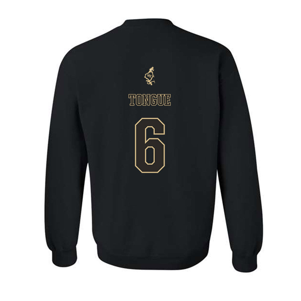 Wake Forest - NCAA Football : Rushaun Tongue - Crewneck Sweatshirt Sports Shersey