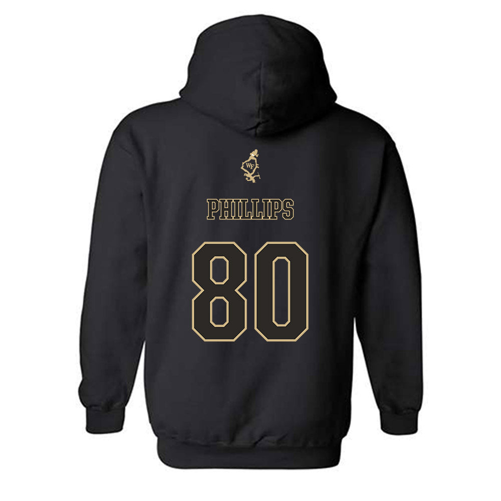 Wake Forest - NCAA Football : Busbee Phillips - Hooded Sweatshirt