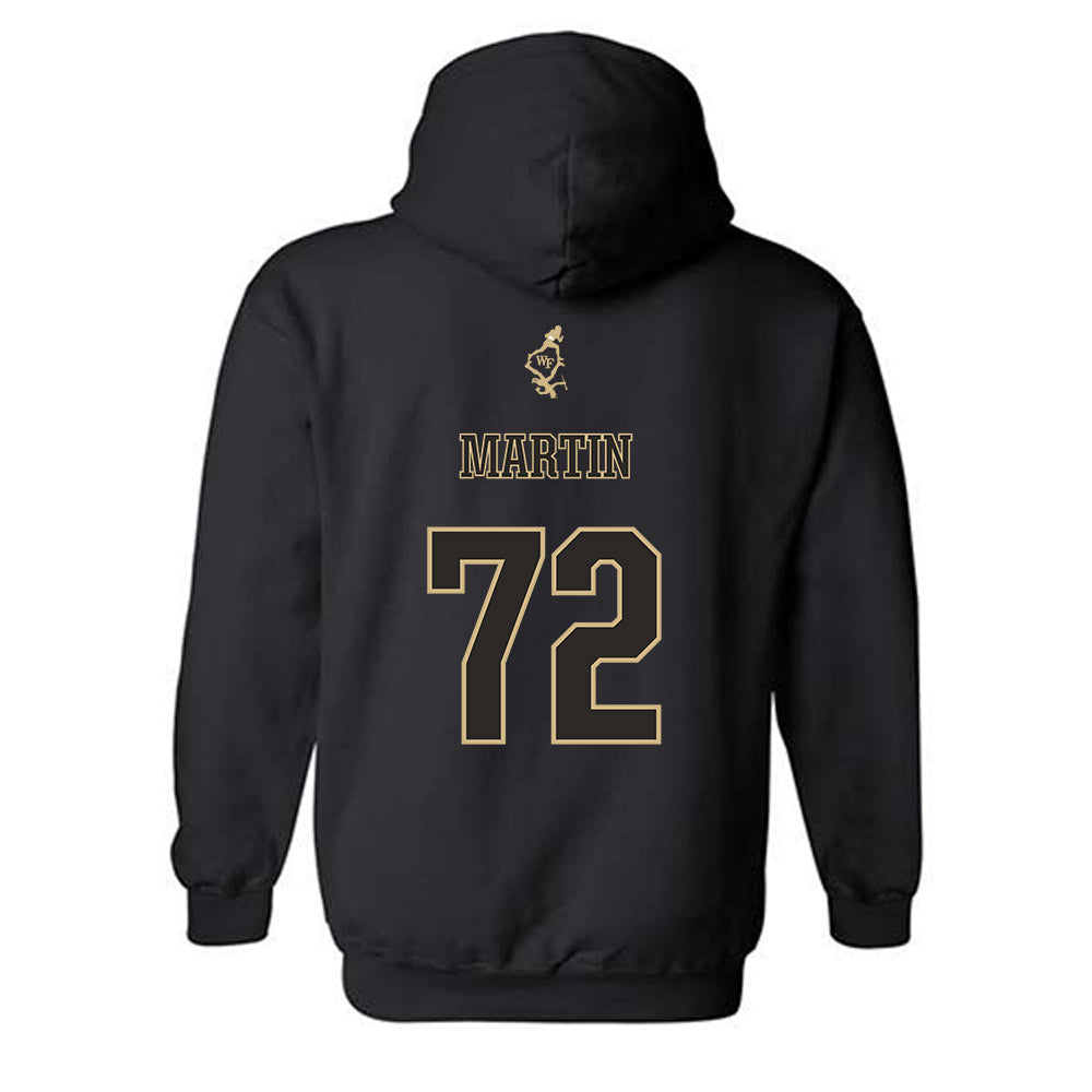 Wake Forest - NCAA Football : Aidan Martin - Hooded Sweatshirt-1