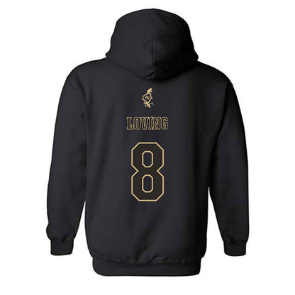 Wake Forest - NCAA Football : Jayden Loving - Hooded Sweatshirt-1