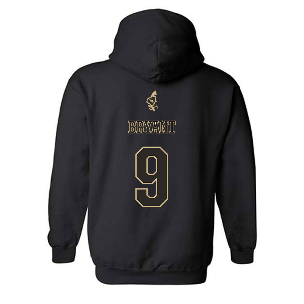 Wake Forest - NCAA Football : Quincy Bryant - Hooded Sweatshirt Sports Shersey