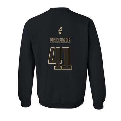 Wake Forest - NCAA Football : Mason Andrade - Crewneck Sweatshirt-1