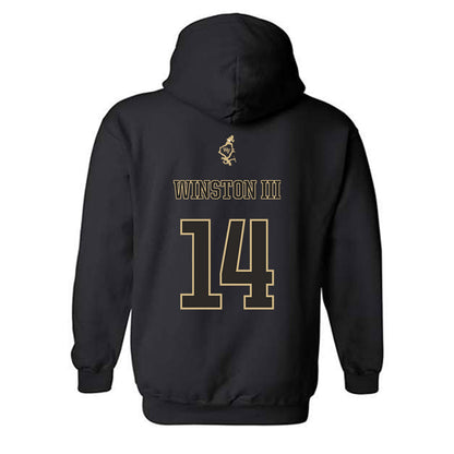 Wake Forest - NCAA Football : Braxton Winston III - Hooded Sweatshirt-1