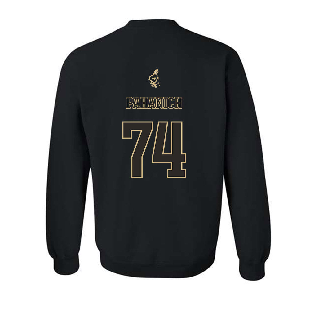Wake Forest - NCAA Football : Nathan Pahanich - Crewneck Sweatshirt-1