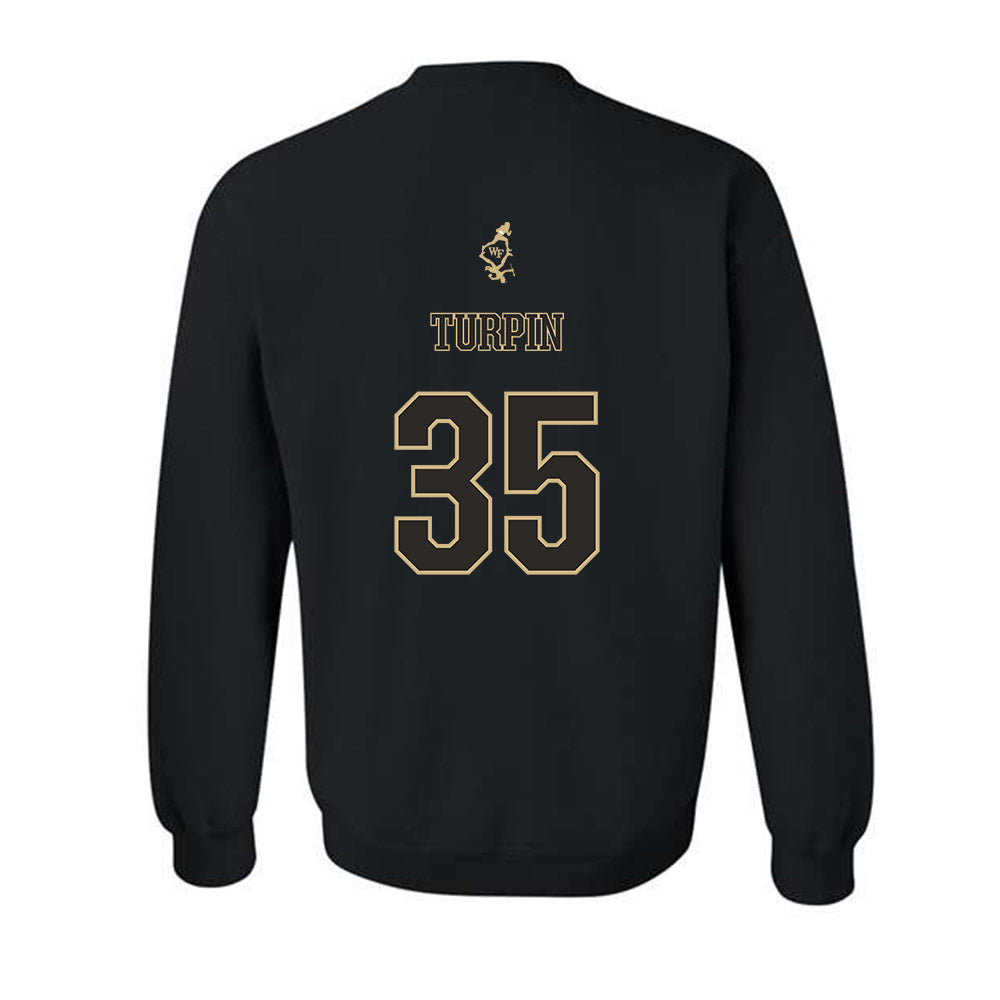 Wake Forest - NCAA Football : Myles Turpin - Crewneck Sweatshirt