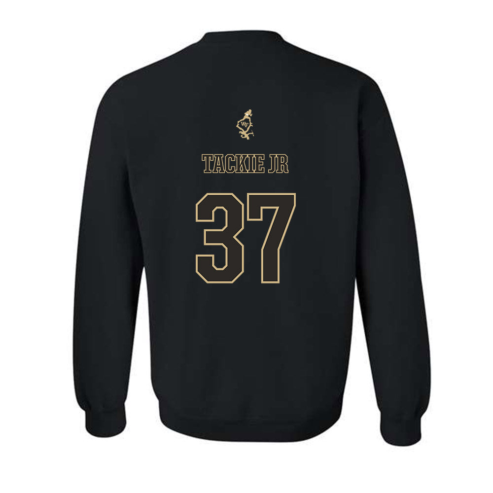 Wake Forest - NCAA Football : William Tackie Jr - Crewneck Sweatshirt