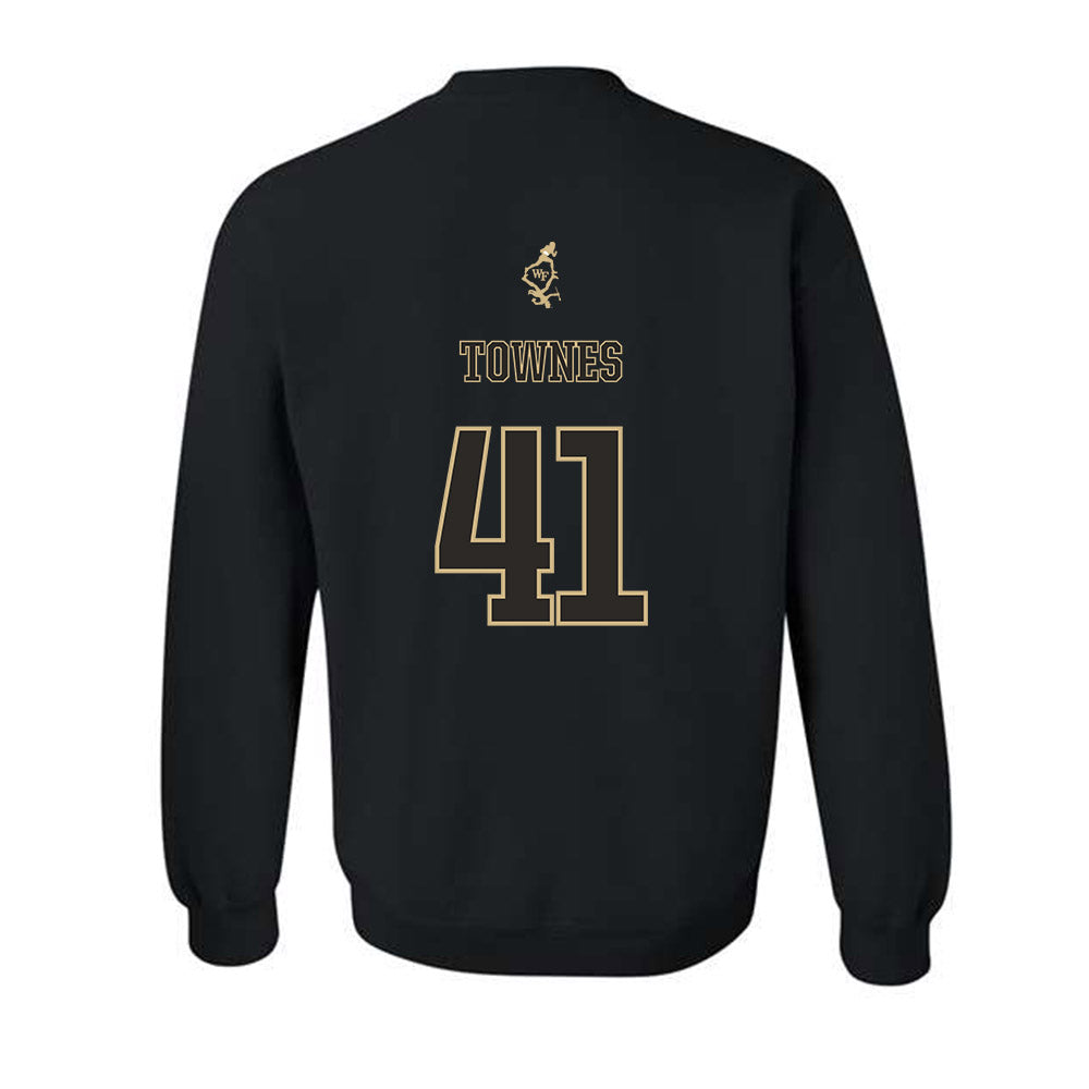 Wake Forest - NCAA Football : Kalil Townes - Crewneck Sweatshirt-1