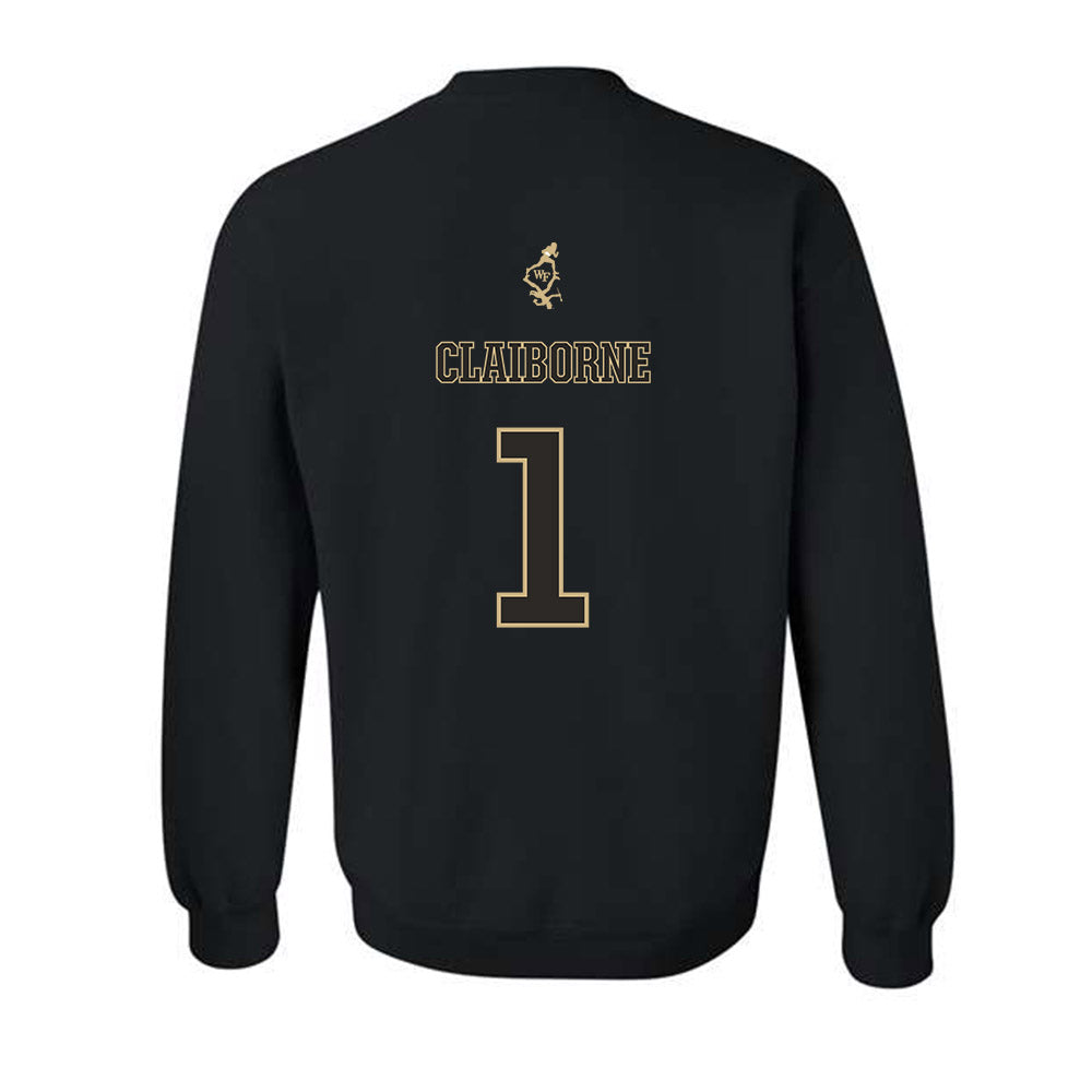 Wake Forest - NCAA Football : Demond Claiborne - Crewneck Sweatshirt