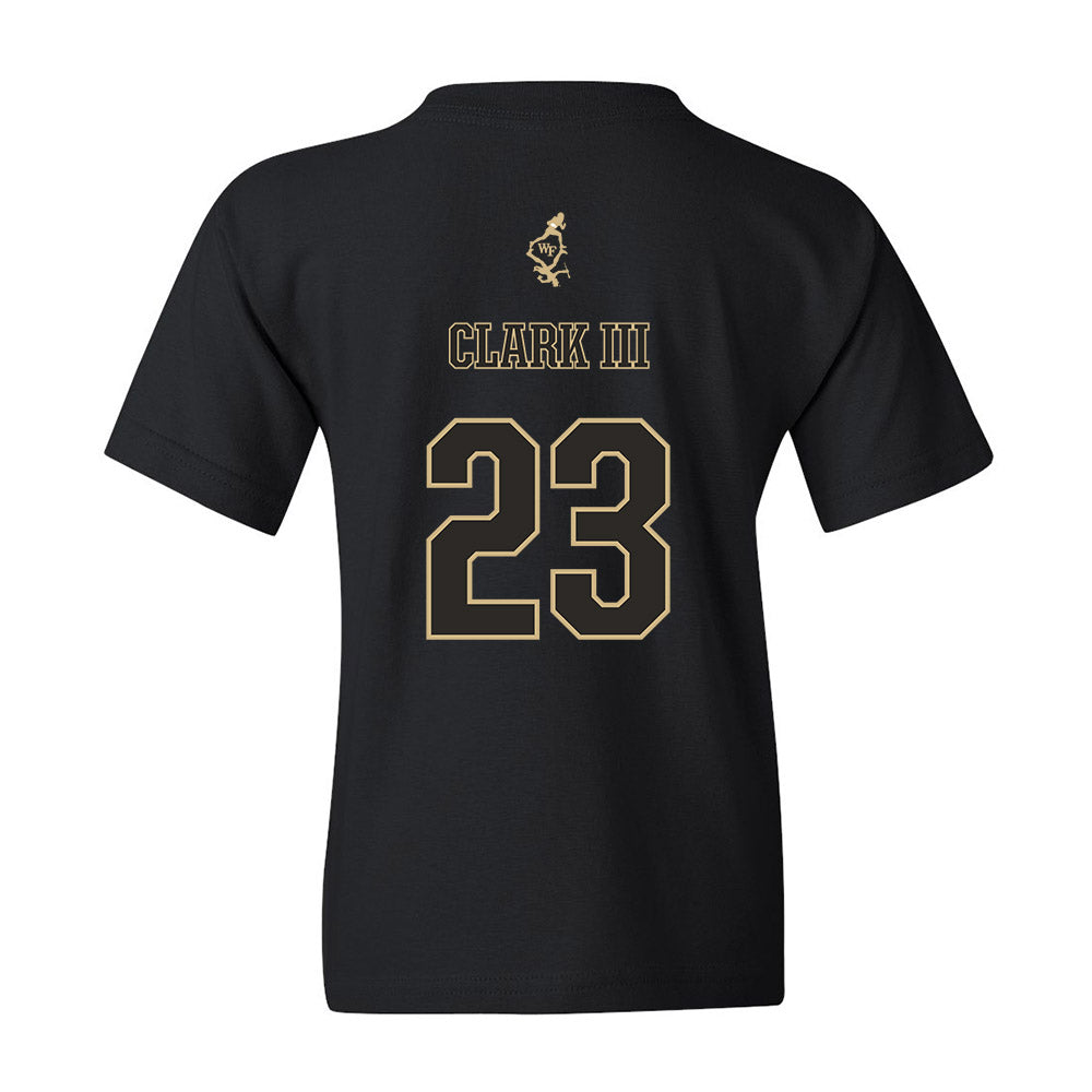 Wake Forest - NCAA Football : Ty Clark III - Youth T-Shirt