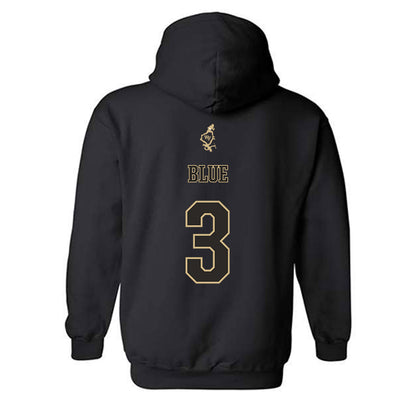 Wake Forest - NCAA Football : Capone Blue - Hooded Sweatshirt Sports Shersey