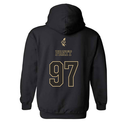 Wake Forest - NCAA Football : Josiah Pratt - Hooded Sweatshirt-1