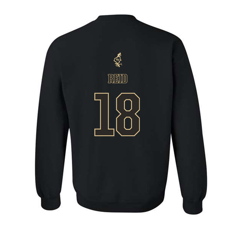 Wake Forest - NCAA Football : Elijah Reid - Crewneck Sweatshirt-1