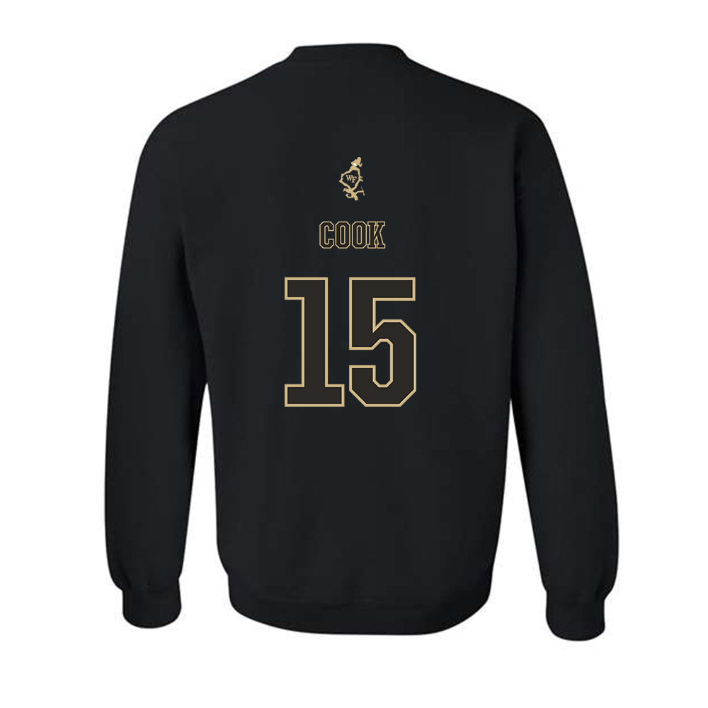 Wake Forest - NCAA Football : Devin Cook - Crewneck Sweatshirt Sports Shersey