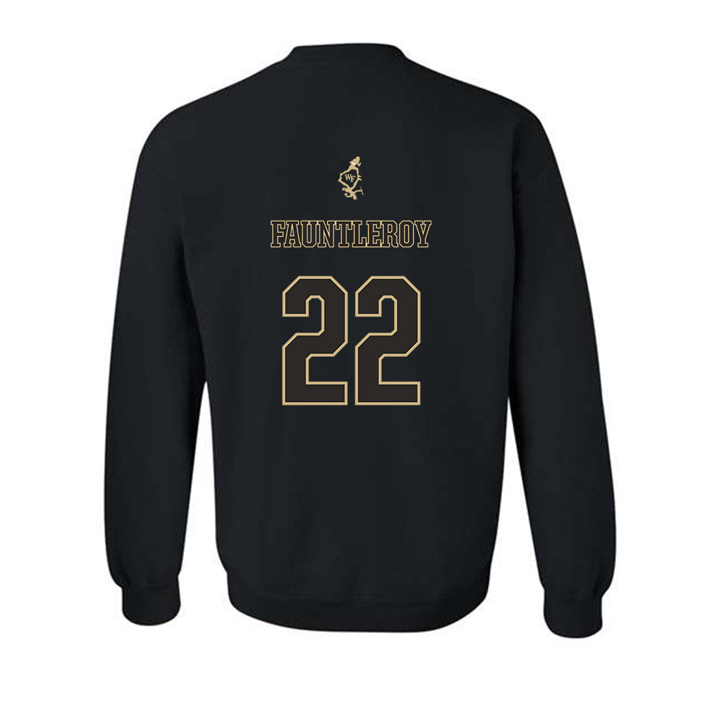 Wake Forest - NCAA Football : Kennedy Fauntleroy - Crewneck Sweatshirt