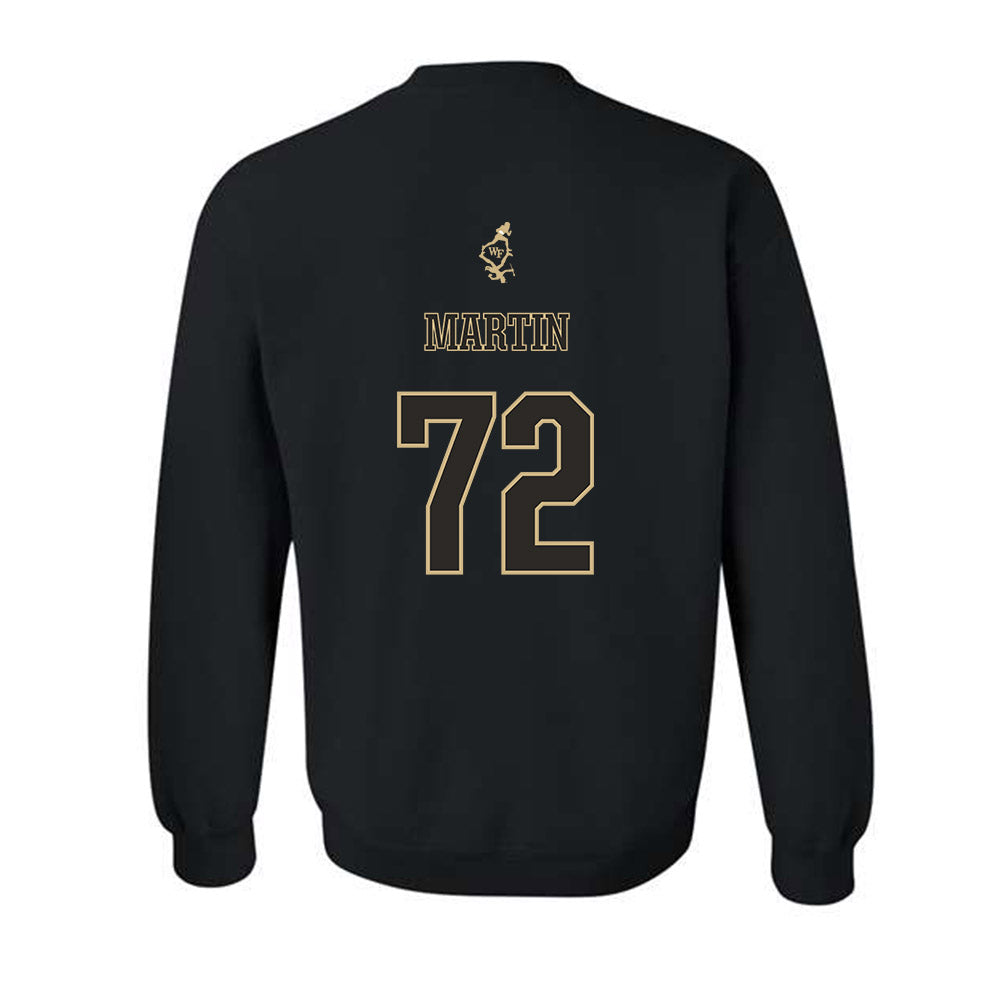 Wake Forest - NCAA Football : Aidan Martin - Crewneck Sweatshirt-1