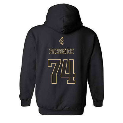 Wake Forest - NCAA Football : Nathan Pahanich - Hooded Sweatshirt-1