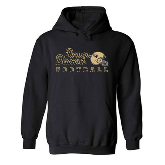Wake Forest - NCAA Football : Wesley Strobele - Hooded Sweatshirt-0
