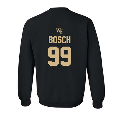 Wake Forest - NCAA Baseball : Ryan Bosch - Sports Shersey Crewneck Sweatshirt-1