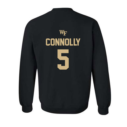 Wake Forest - NCAA Baseball : Brian Connolly - Sports Shersey Crewneck Sweatshirt-1