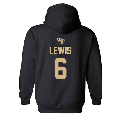 Wake Forest - NCAA Baseball : Kade Lewis - Sports Shersey Hooded Sweatshirt