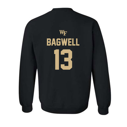 Wake Forest - NCAA Baseball : Cameron Bagwell - Sports Shersey Crewneck Sweatshirt-1