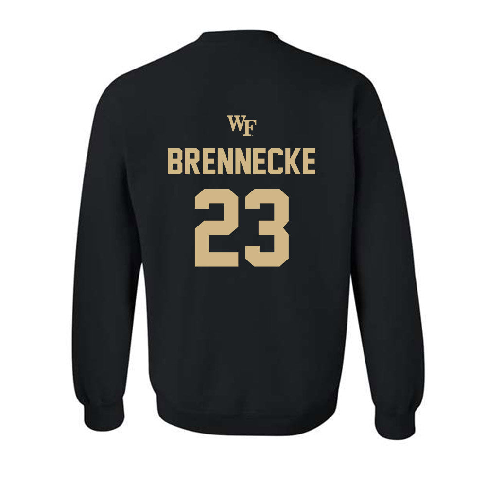 Wake Forest - NCAA Baseball : Ryan Brennecke - Sports Shersey Crewneck Sweatshirt-1