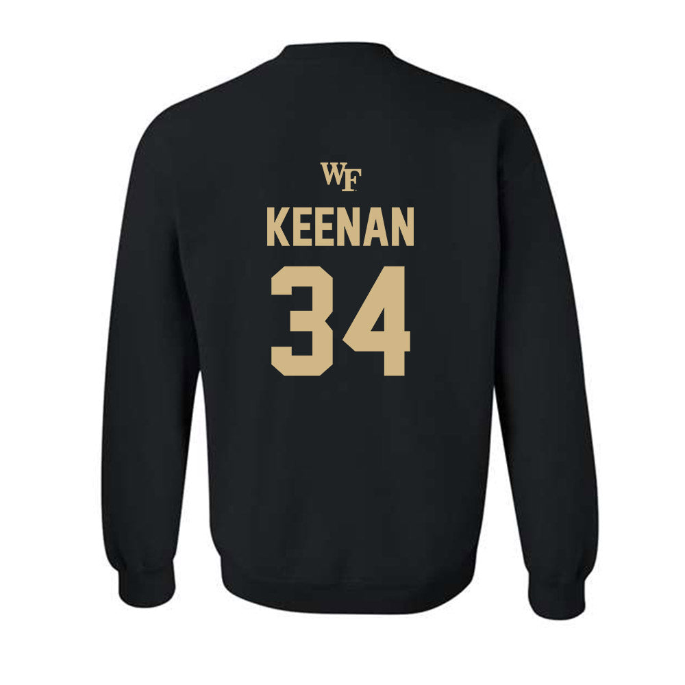 Wake Forest - NCAA Baseball : James Keenan - Sports Shersey Crewneck Sweatshirt-1