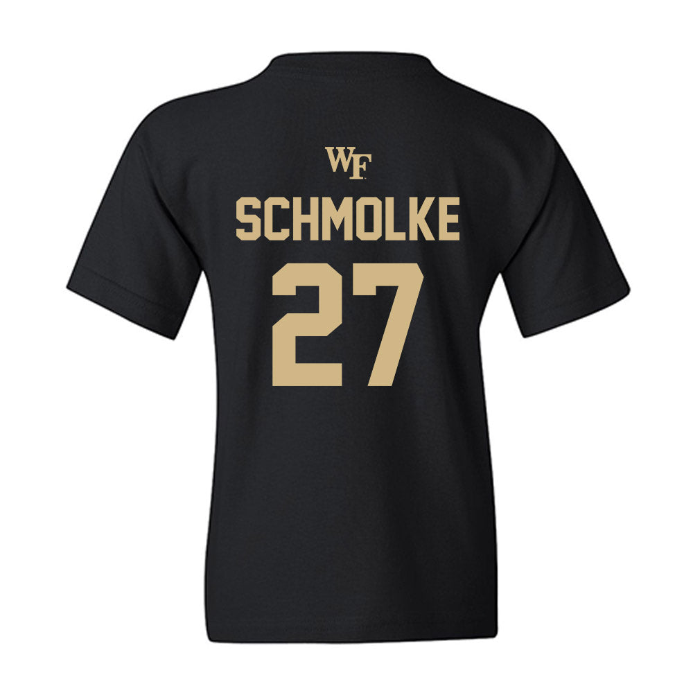 Wake Forest - NCAA Baseball : Luke Schmolke - Sports Shersey Youth T-Shirt-1