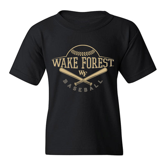 Wake Forest - NCAA Baseball : Robert Mitchell - Sports Shersey Youth T-Shirt-0