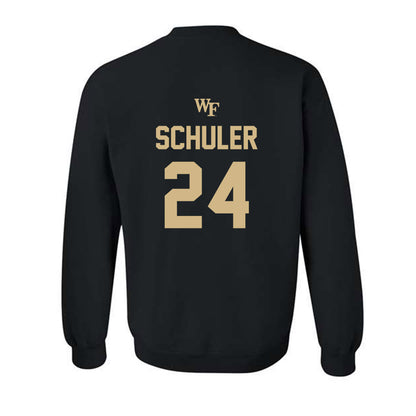 Wake Forest - NCAA Women's Soccer : Sydney Schuler - Sports Shersey Crewneck Sweatshirt-1
