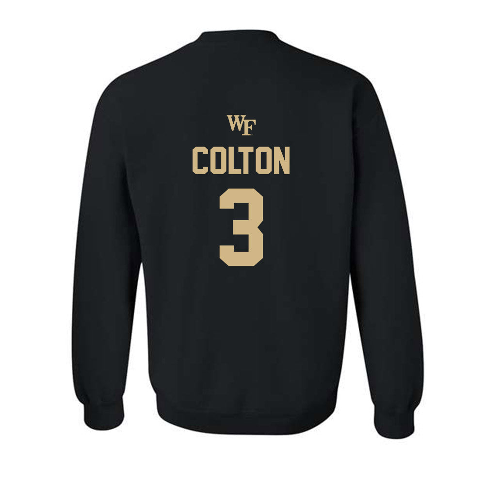 Wake Forest - NCAA Women's Soccer : Emily Colton - Sports Shersey Crewneck Sweatshirt