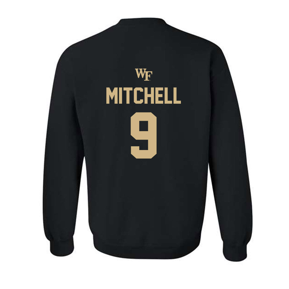 Wake Forest - NCAA Men's Soccer : Pariss Mitchell - Sports Shersey Crewneck Sweatshirt