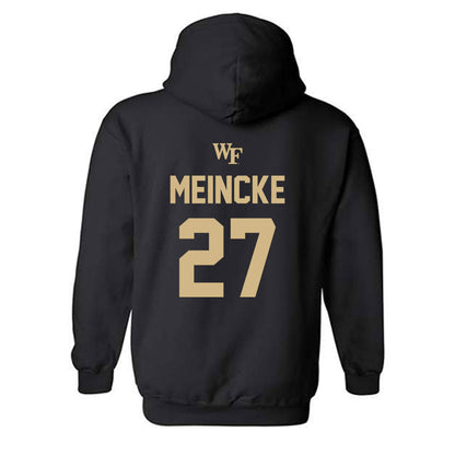 Wake Forest - NCAA Women's Soccer : Alicia Meincke - Sports Shersey Hooded Sweatshirt-1