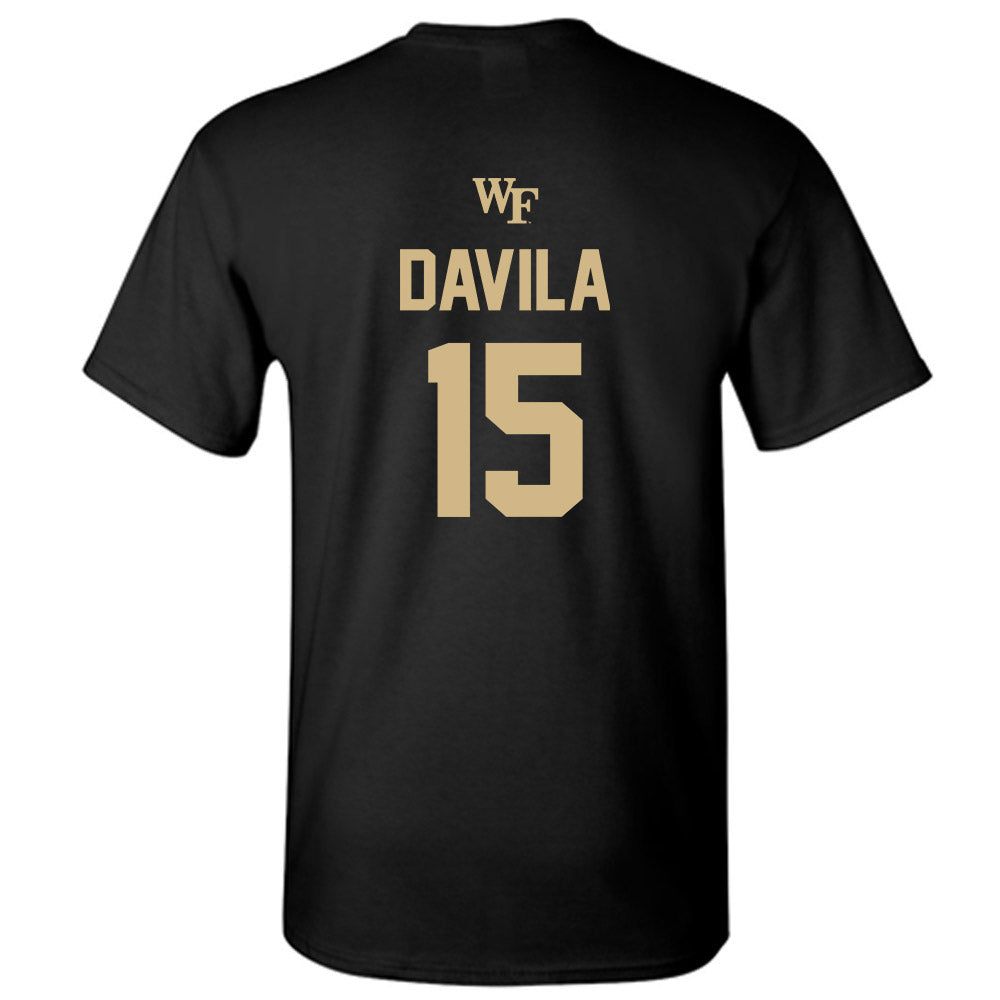 Wake Forest - NCAA Men's Soccer : Jojo Davila - Sports Shersey T-Shirt