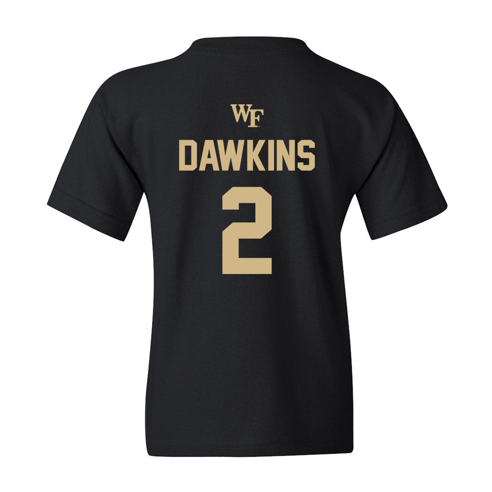 Wake Forest - NCAA Women's Soccer : Amaya Dawkins - Sports Shersey Youth T-Shirt