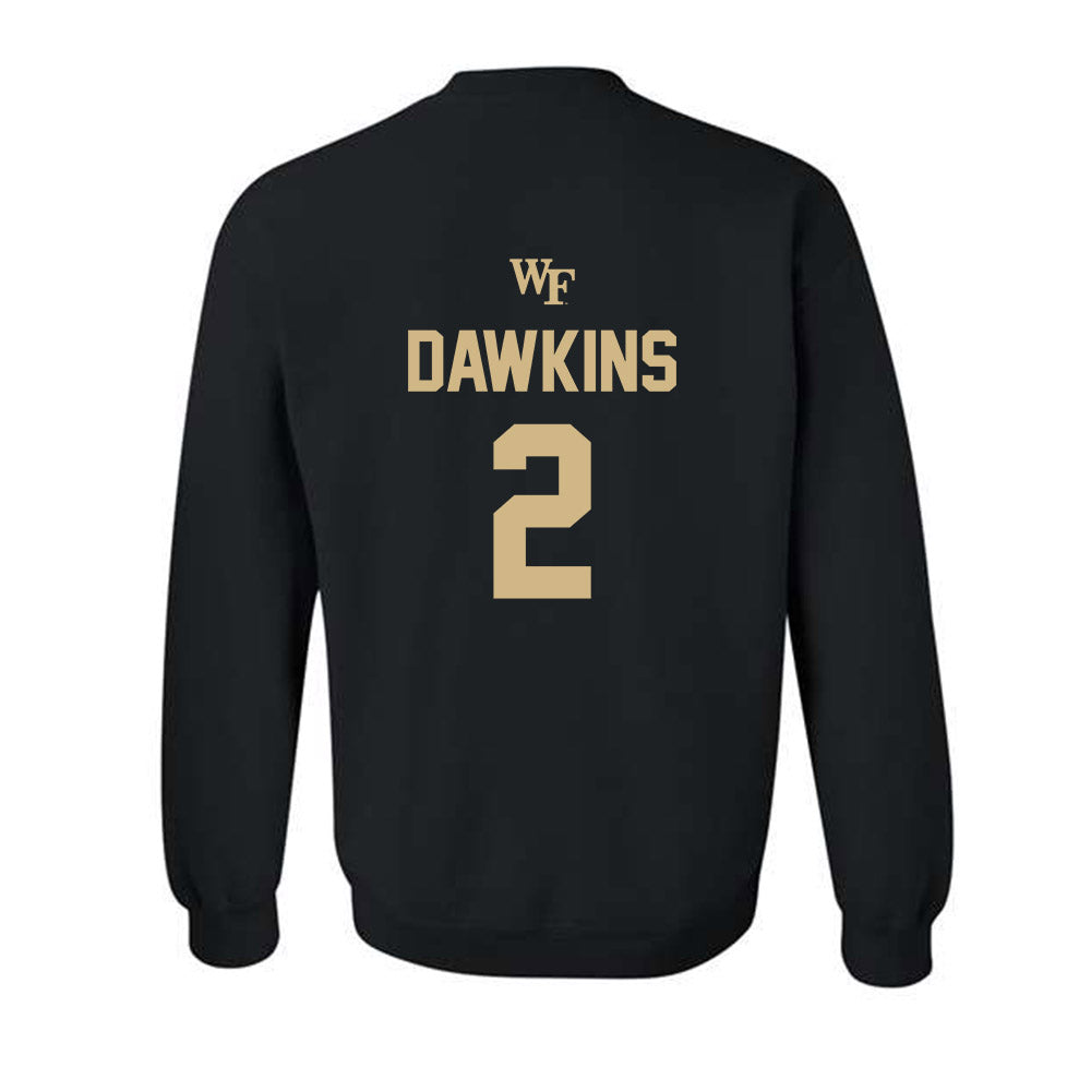 Wake Forest - NCAA Women's Soccer : Amaya Dawkins - Sports Shersey Crewneck Sweatshirt