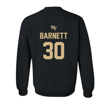 Wake Forest - NCAA Men's Soccer : Owen Barnett - Sports Shersey Crewneck Sweatshirt