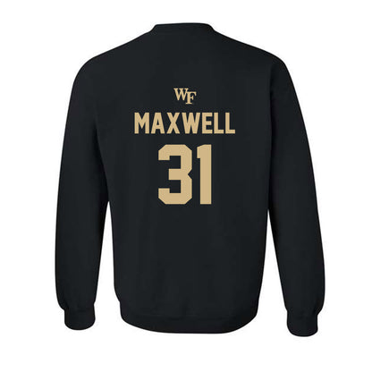 Wake Forest - NCAA Women's Soccer : Kylie Maxwell - Sports Shersey Crewneck Sweatshirt-1