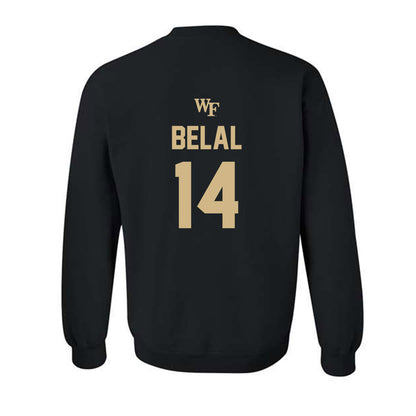 Wake Forest - NCAA Men's Soccer : Ryan Belal - Sports Shersey Crewneck Sweatshirt