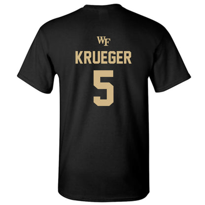 Wake Forest - NCAA Men's Soccer : Daniel Krueger - Sports Shersey T-Shirt