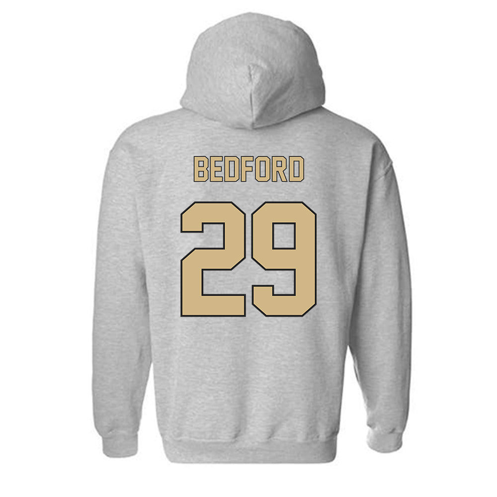 Wake Forest - NCAA Baseball : Matt Bedford - Fashion Shersey Hooded Sweatshirt-1